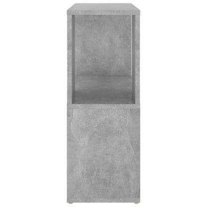 Libreria Grigio Cemento 60x24x63 cm in Truciolato