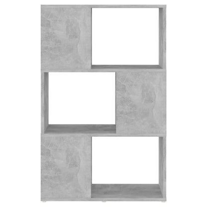 Libreria/Divisorio Grigio Cemento 60x24x94 cm in Truciolato