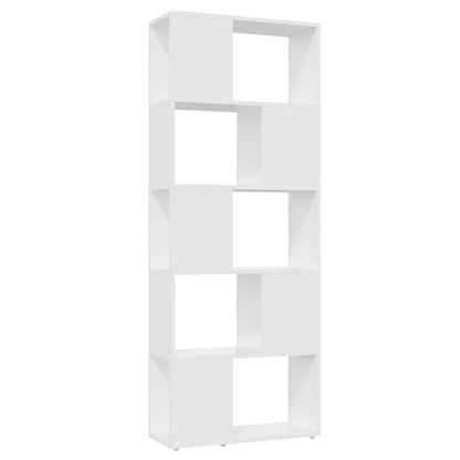 Libreria/Divisorio Bianco 60x24x155 cm in Truciolato