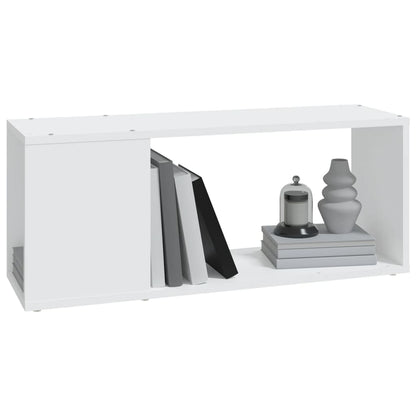 Mobile Porta TV Bianco 80x24x32 cm in Legno Multistrato