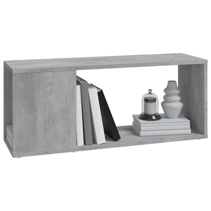 Mobile TV Grigio Cemento 80x24x32 cm in Truciolato