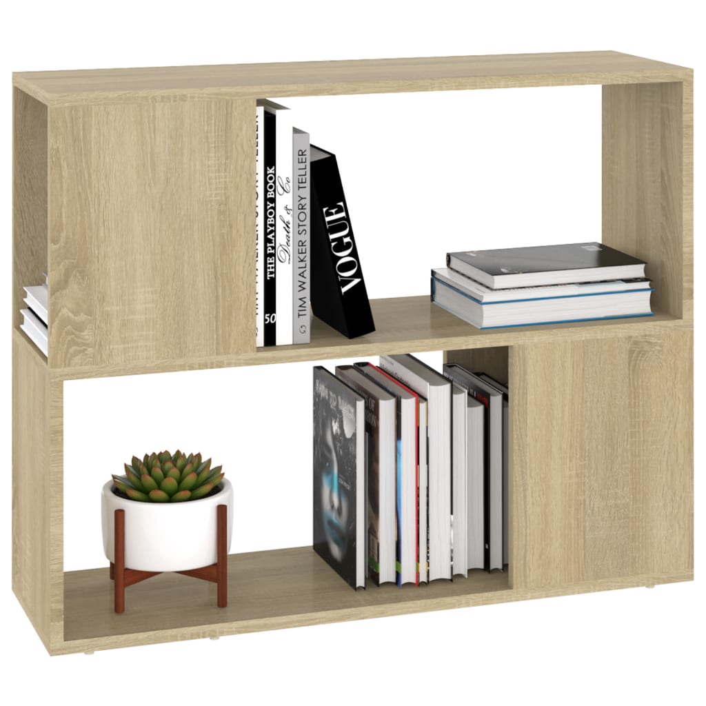 Mobile Porta TV Rovere Sonoma 80x24x63 cm in Truciolato