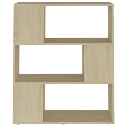 Libreria/Divisorio Rovere Sonoma 80x24x94 cm in Truciolato