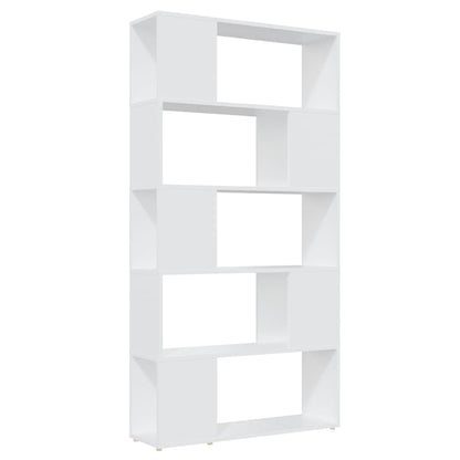 Libreria/Divisorio Bianco 80x24x155 cm in Truciolato