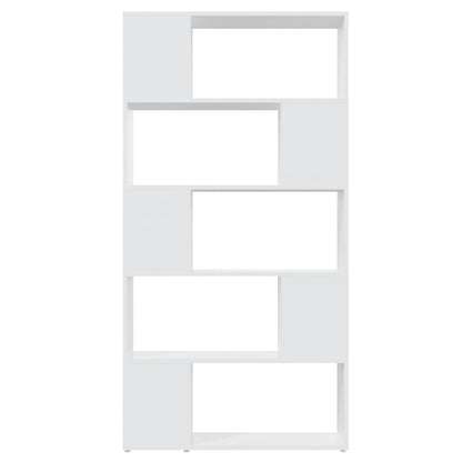 Libreria/Divisorio Bianco 80x24x155 cm in Truciolato