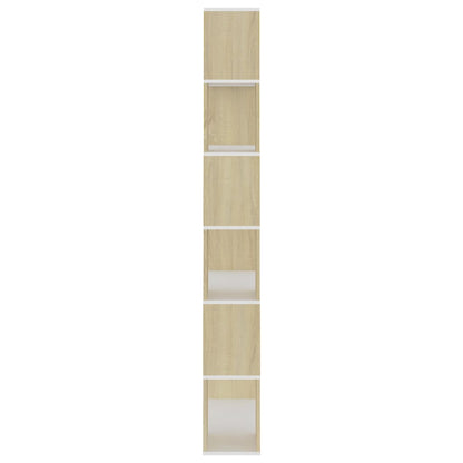 Libreria/Divisorio Rovere Sonoma 80x24x186 cm in Truciolato