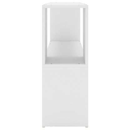 Libreria Bianca 100x24x63 cm in Legno Multistrato