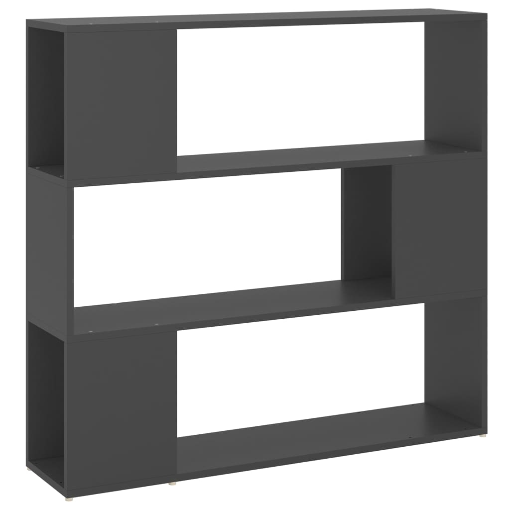 Libreria/Divisorio Grigio 100x24x94 cm