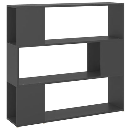 Libreria/Divisorio Grigio 100x24x94 cm