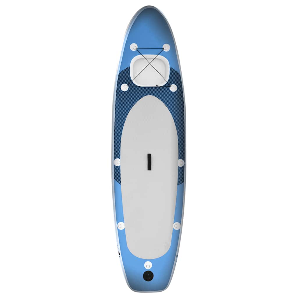 Set Tavola SUP Gonfiabile Blu Mare 330x76x10 cm