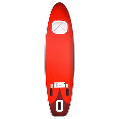 Set Tavola SUP Gonfiabile Rossa 330x76x10 cm