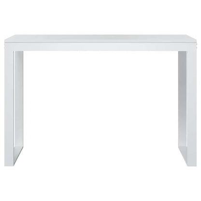 Scrivania per Computer Bianca 110x60x73 cm in Legno Multistrato