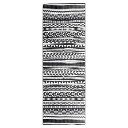 Tappeto per Esterno ARAKIL Nero 80x250 cm in PP