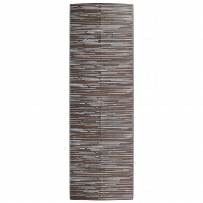Tappeto da Esterno ARAKIL Marrone 80x250 cm in PP