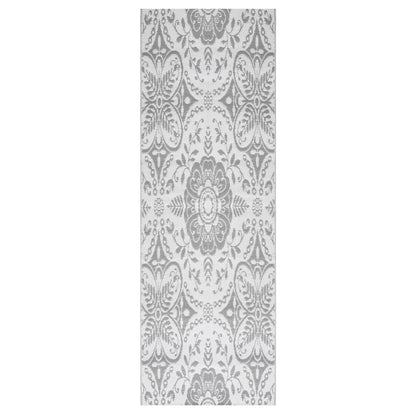 Tappeto da Esterno ARAKIL Grigio Chiaro 80x250 cm in PP