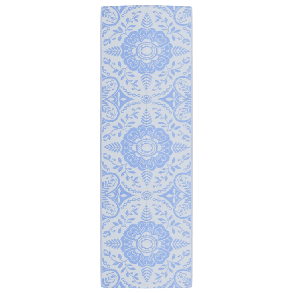 Tappeto da Esterni ARAKIL Blu Baby 80x250 cm in PP