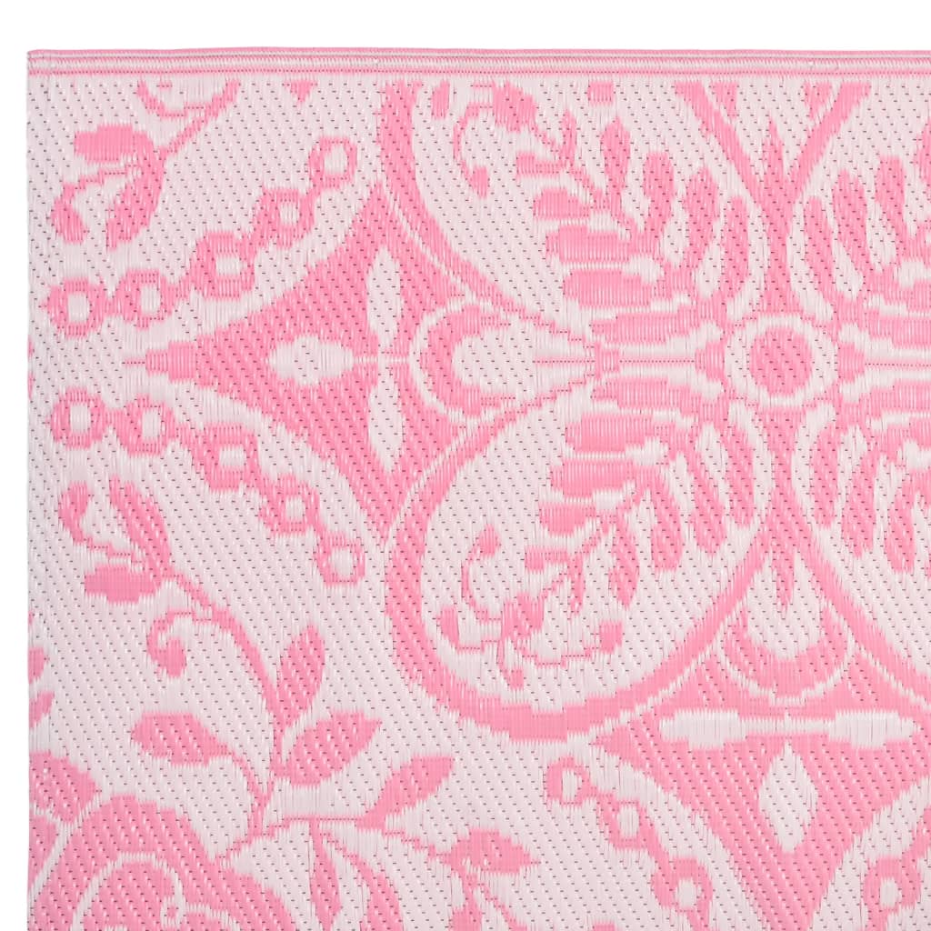 Tappeto da Esterno ARAKIL Rosa 140x200 cm PP