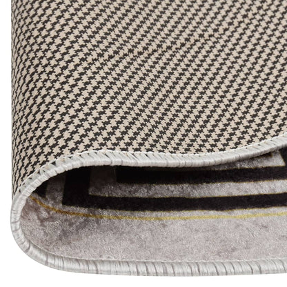 Tappeto Lavabile ?120 cm Beige Chiaro Antiscivolo