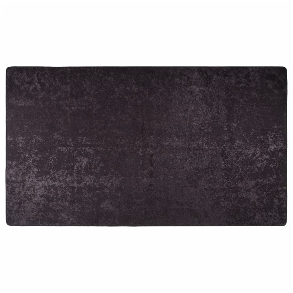 Tappeto Lavabile 190x300 cm Antracite Antiscivolo
