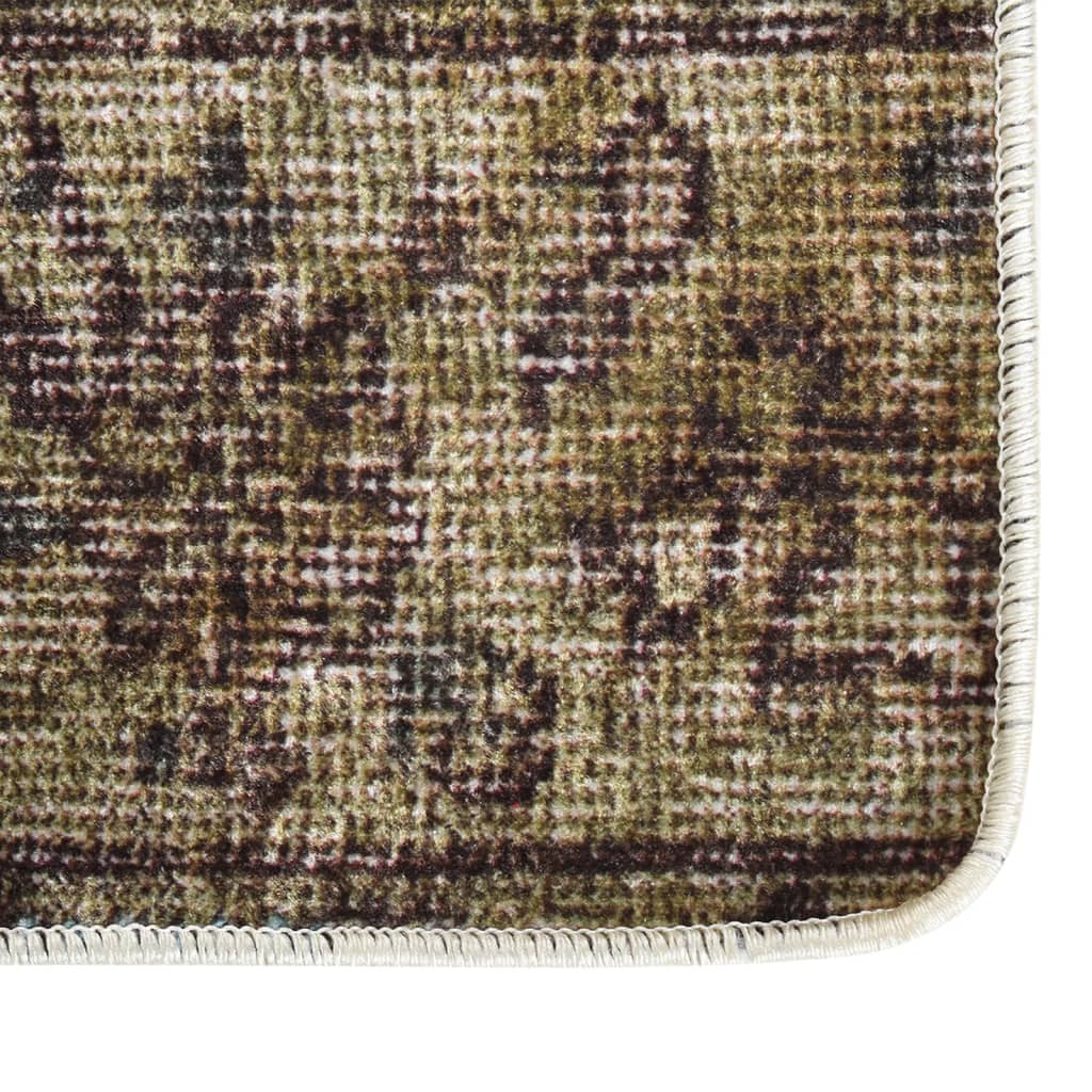 Tappeto Lavabile Patchwork 160x230 cm Multicolore Antiscivolo