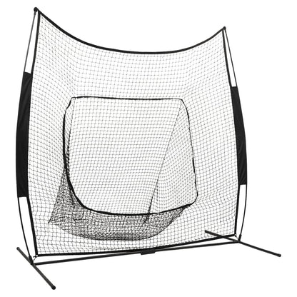 Rete da Allenamento Baseball Softball 241x106,5x216cm Metallo
