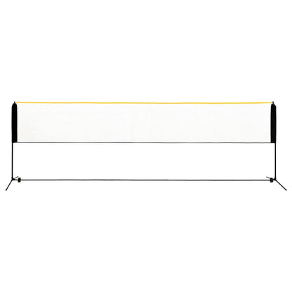 Rete da Badminton Regolabile 500x103x94-158 cm in Metallo