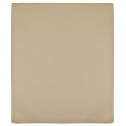 Lenzuolo con Angoli Jersey Tortora 90x200 cm Cotone