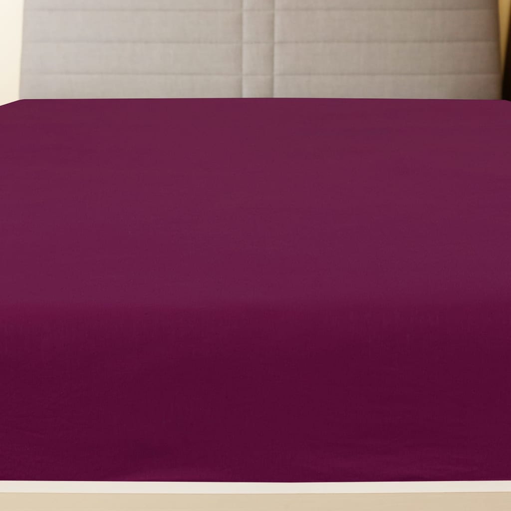 Lenzuola con Angoli Jersey 2pz BordÃ² 180x200 cm Cotone