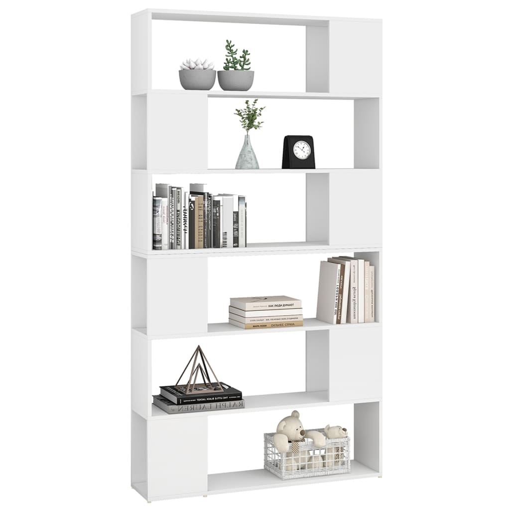 Libreria/Divisorio Stanza Bianco 100x24x188 cm