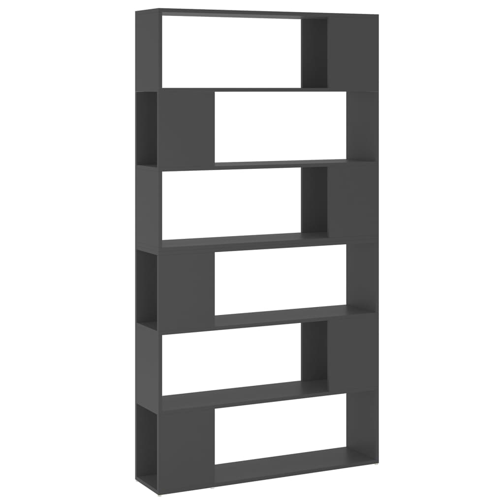 Libreria/Divisorio Stanza Grigio 100x24x188 cm