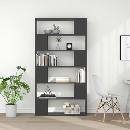 Libreria/Divisorio Stanza Grigio 100x24x188 cm