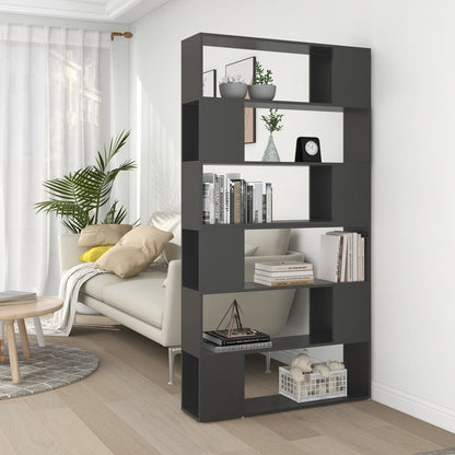 Libreria/Divisorio Stanza Grigio 100x24x188 cm