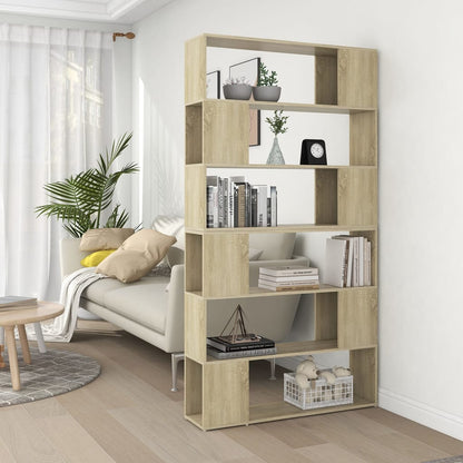 Libreria/Divisorio Stanza Rovere Sonoma 100x24x188 cm