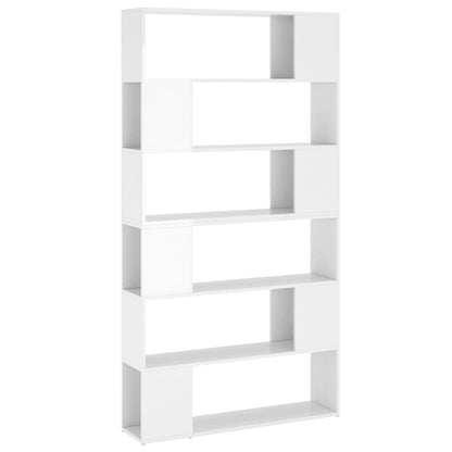 Libreria/Divisorio Stanza Bianco Lucido 100x24x188 cm