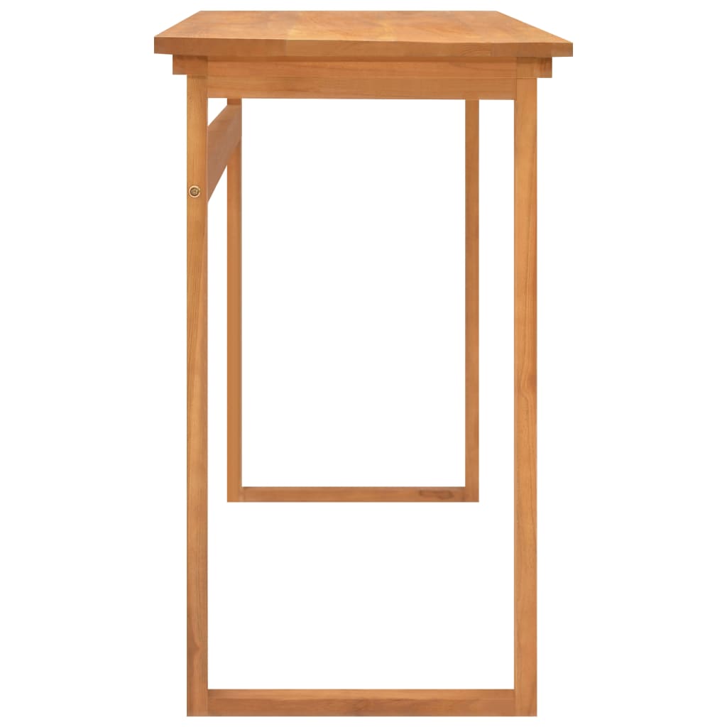 Scrivania 120x45x75 cm in Legno Massello di Teak