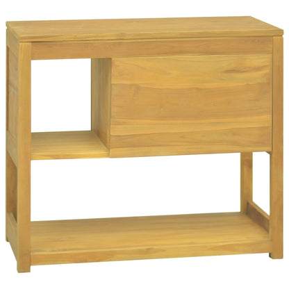 Mobile da Bagno 85x40x75 cm in Legno Massello di Teak