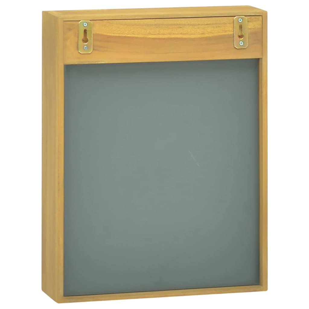 Mobile a Specchio 30x10x40 cm in Legno Massello di Teak