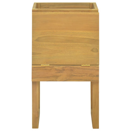 Mobile da Bagno 41x40x75 cm in Legno Massello di Teak