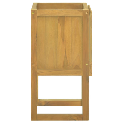 Mobile da Bagno 41x40x75 cm in Legno Massello di Teak