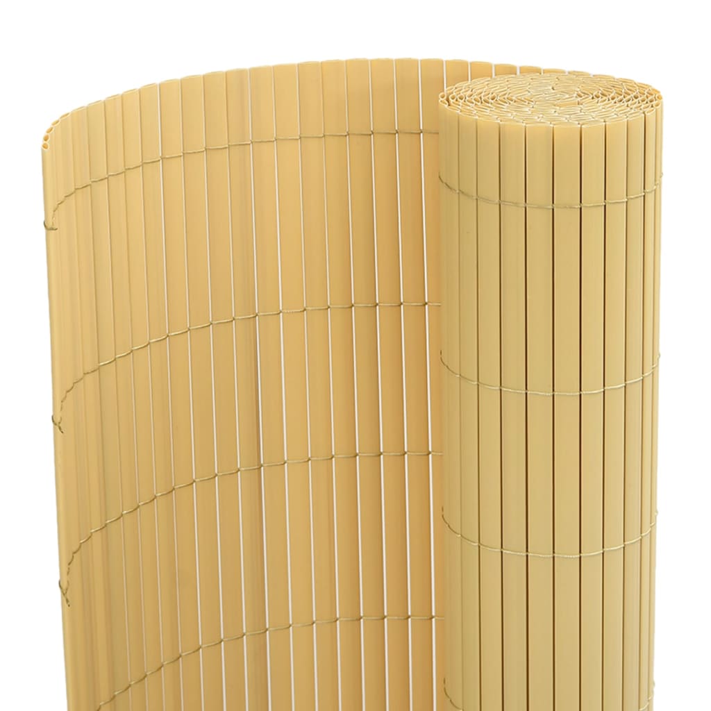 Recinzione da Giardino a Doppio Lato 110x400 cm Gialla