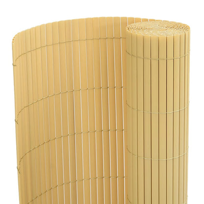 Recinzione da Giardino a Doppio Lato 110x400 cm Gialla