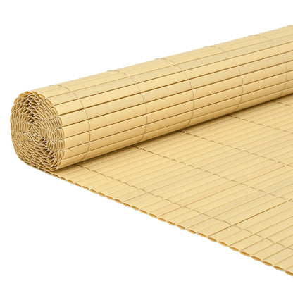 Recinzione da Giardino a Doppio Lato 110x400 cm Gialla