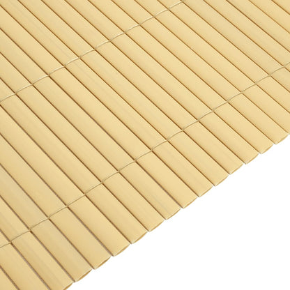 Recinzione da Giardino a Doppio Lato 110x400 cm Gialla