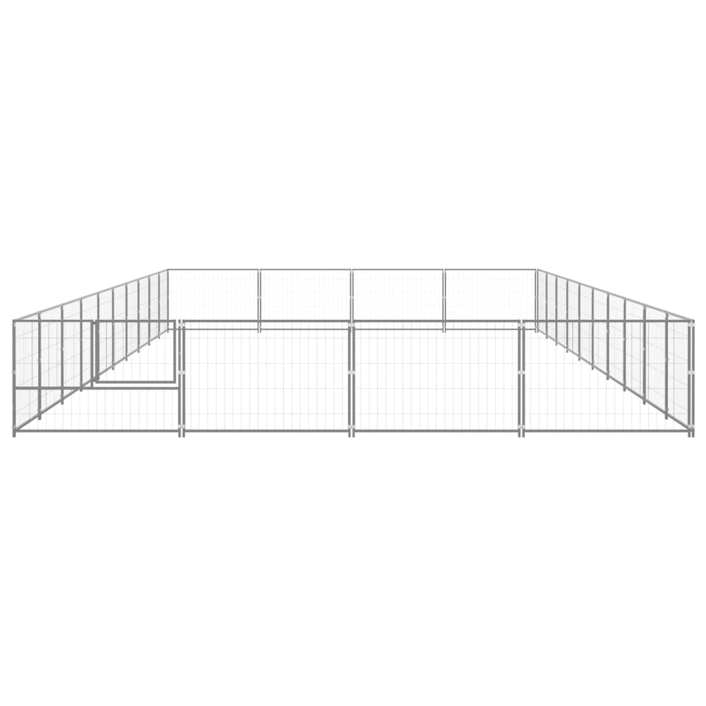 Gabbia per Cani Argento 40 mÃ‚Â² in Acciaio