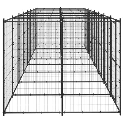 Gabbia per Cani da Esterno in Acciaio 19,36 mÂ²