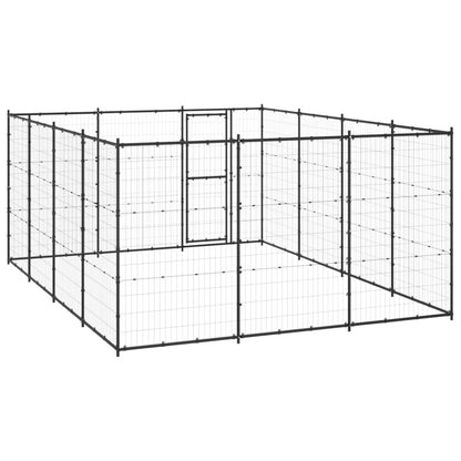 Gabbia per Cani da Esterno in Acciaio 14,52 mÂ²