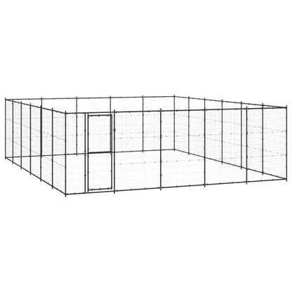 Gabbia per Cani da Esterno in Acciaio 36,3 mÂ²