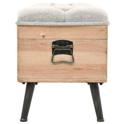 Cassapanca 110 cm in Legno Massello di Abete