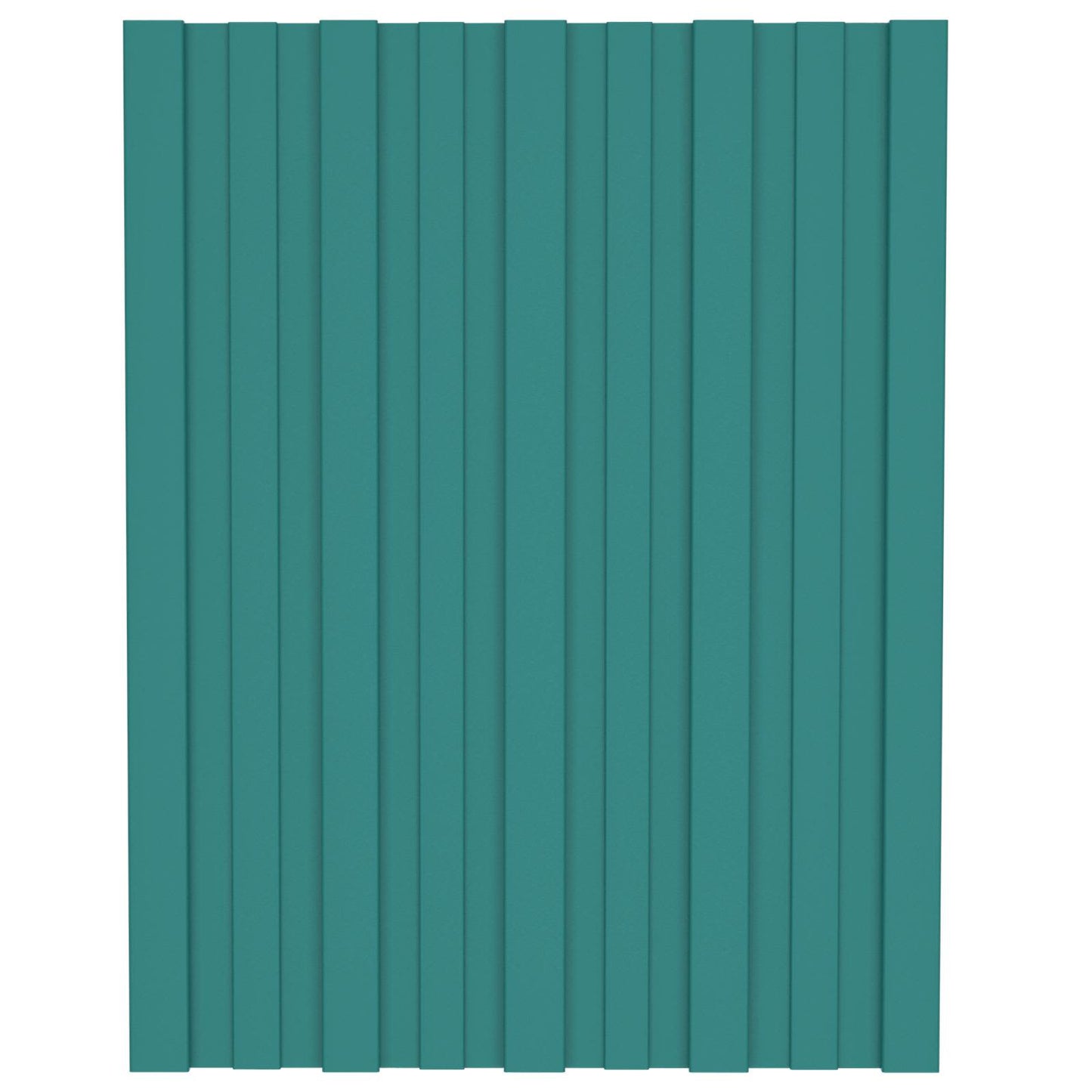 Pannello per tetto 36 pcs Verde 60 x 45 cm Acciaio zincato