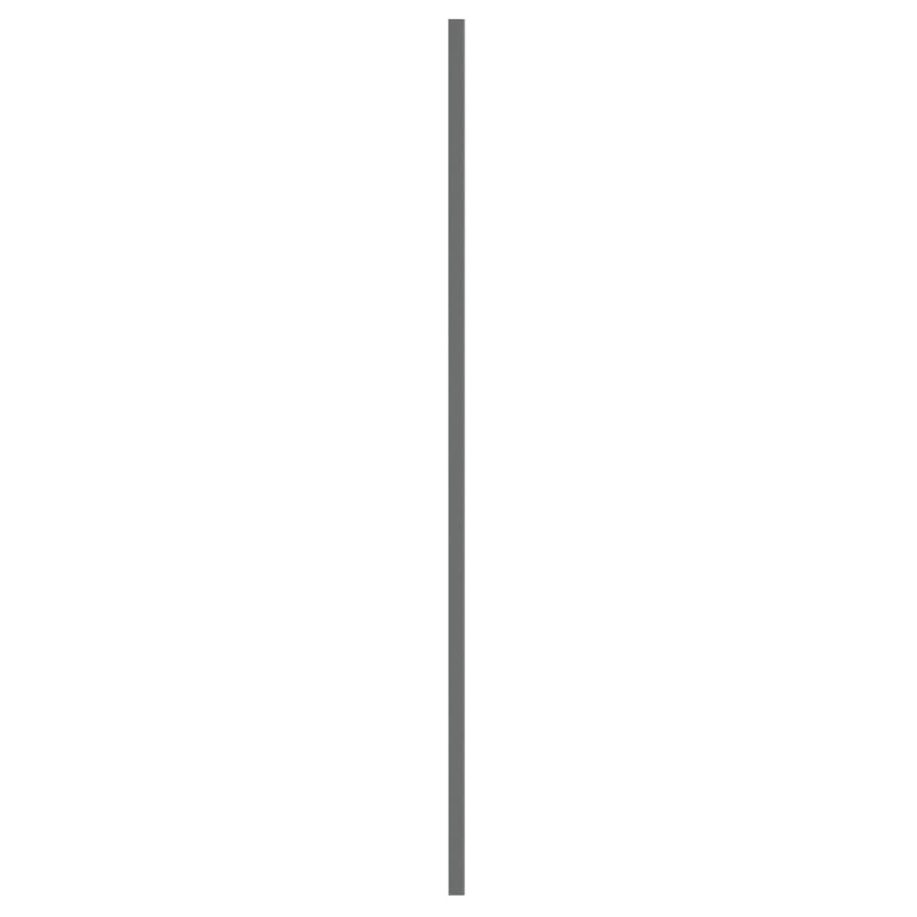 Pannelli da Tetto 12 pz in Acciaio Zincato Grigio 60x45 cm